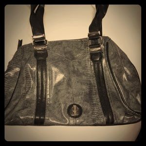 Jennifer Lopez handbag - Grey snake skin